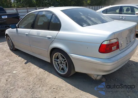 2002 BMW 540Ia from USA, damaged, VIN WBADN63422GN87135